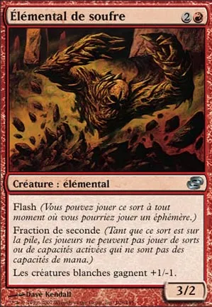 Élémental de soufre