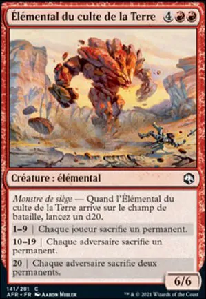 Élémental du culte de la Terre