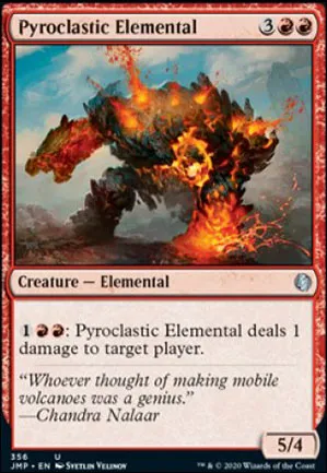 Élémental pyroclastique