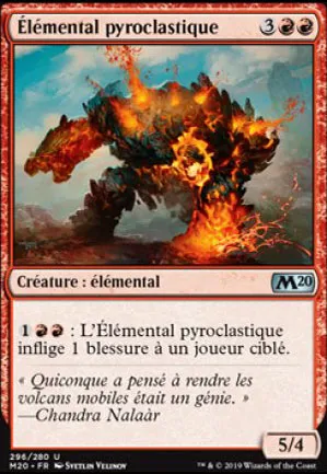 Élémental pyroclastique