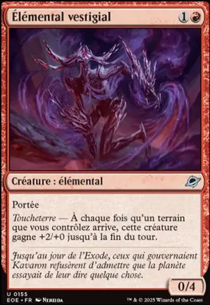 Élémental vestigial