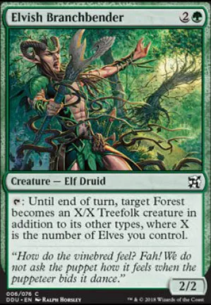 Elfe courbebranche
