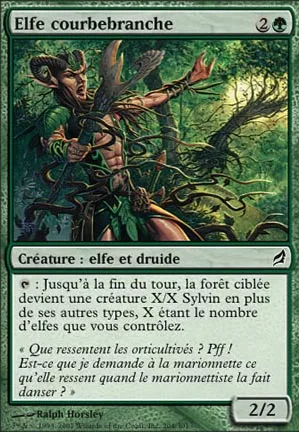 Elfe courbebranche