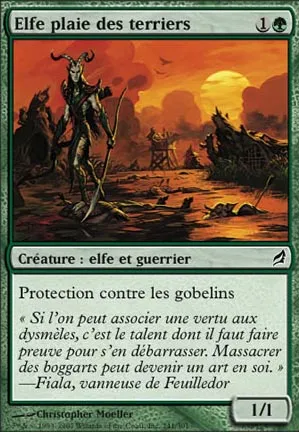 Elfe plaie des terriers