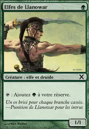 Elfes de Llanowar