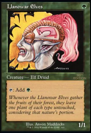 Elfes de Llanowar