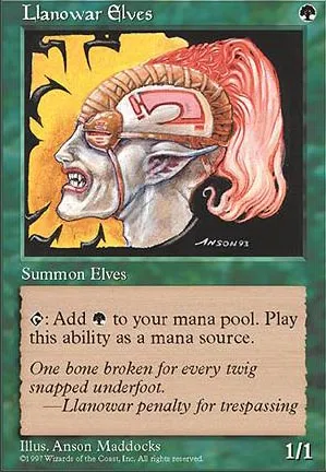 Elfes de Llanowar
