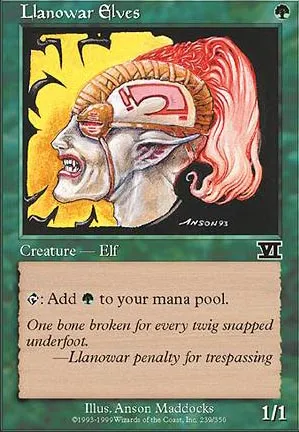 Elfes de Llanowar