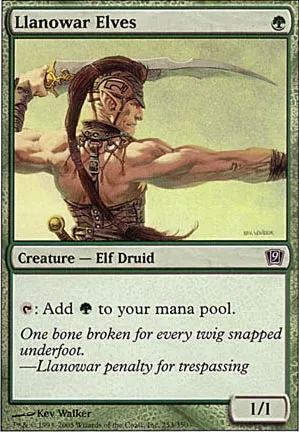 Elfes de Llanowar