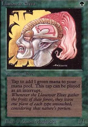 Elfes de Llanowar