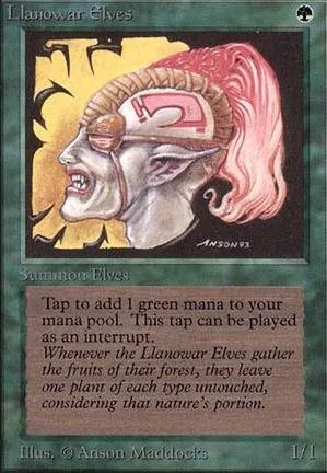 Elfes de Llanowar