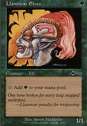 Elfes de Llanowar