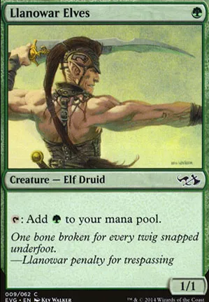 Elfes de Llanowar