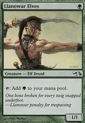 Elfes de Llanowar