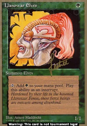 Elfes de Llanowar