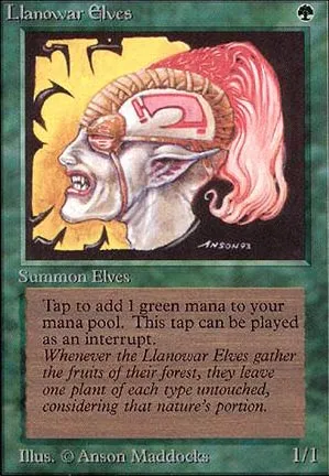 Elfes de Llanowar