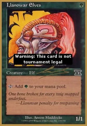 Elfes de Llanowar