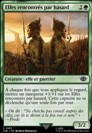 Elfes rencontrés par hasard