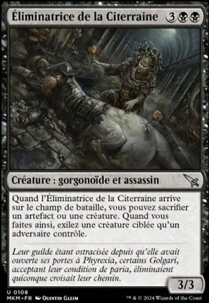 Éliminatrice de la Citerraine