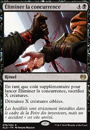 Éliminer la concurrence