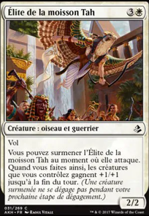 Élite de la moisson Tah