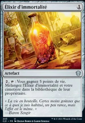 Elixir d'immortalité