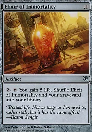 Elixir d'immortalité