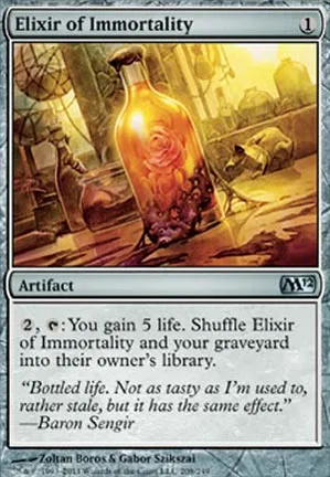 Elixir d'immortalité