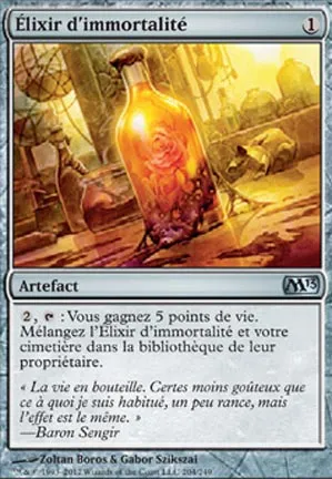 Elixir d'immortalité