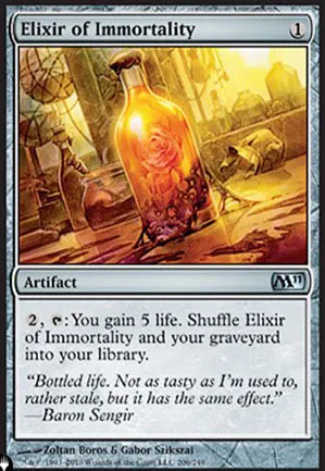 Elixir d'immortalité