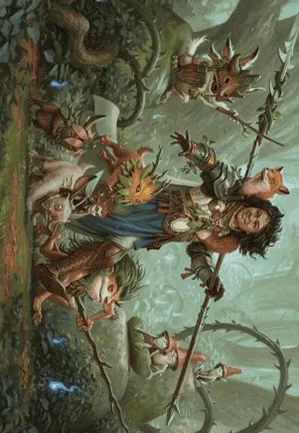 Ellivère de la Cour sauvage – Illustration