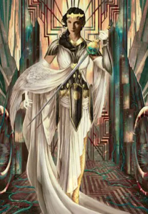 Elspeth resplendissante - Illustration