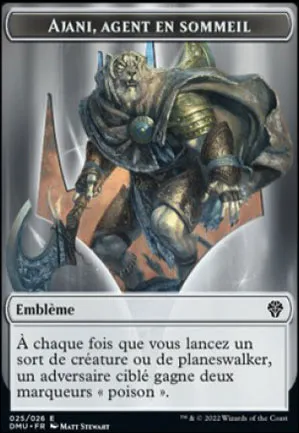 [Emblème] Ajani, agent en sommeil