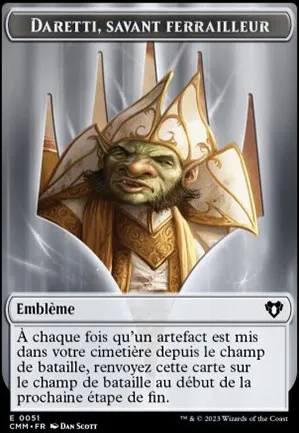 [Emblème] Daretti, savant ferrailleur