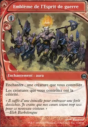 Emblème de l'Esprit de guerre