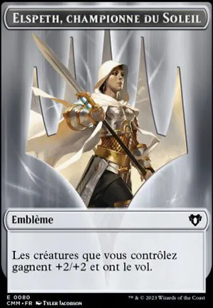 [Emblème] Elspeth, championne du Soleil