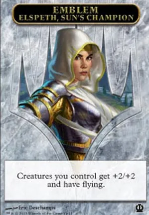 [Emblème] Elspeth, championne du Soleil