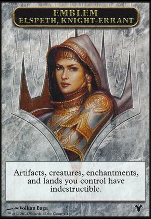 [Emblème] Elspeth, chevalière errante