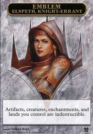 [Emblème] Elspeth, chevalière errante