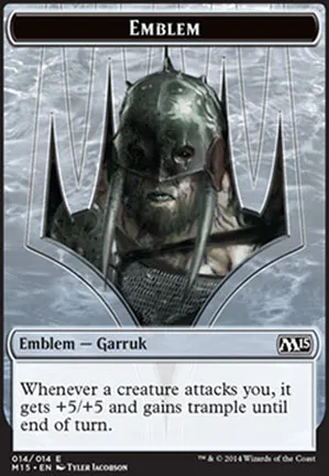 [Emblème] Garruk, prédateur du zénith
