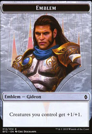 [Emblème] Gideon, allié de Zendikar