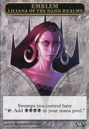 [Emblème] Liliana des Royaumes obscurs