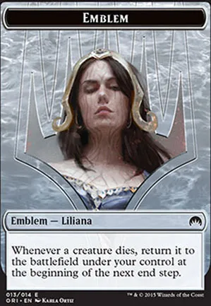 [Emblème] Liliana, nécromancienne provocatrice