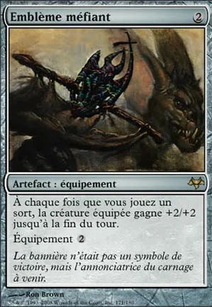 Emblème méfiant