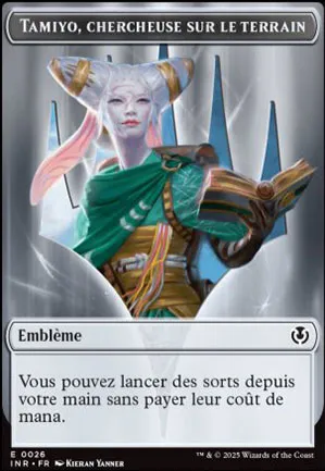 [Emblème] Tamiyo, chercheuse sur le terrain