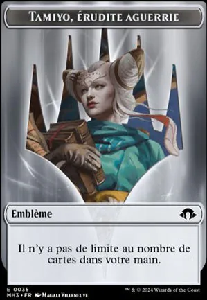 [Emblème] Tamiyo, érudite aguerrie