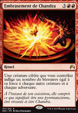 Embrasement de Chandra