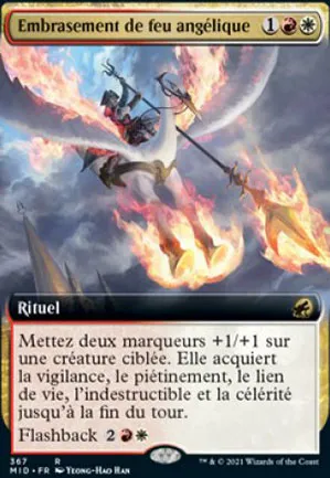 Embrasement de feu angélique