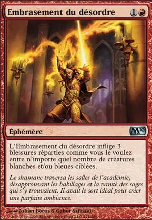 Embrasement du désordre