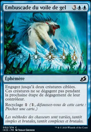 Embuscade du voile de gel